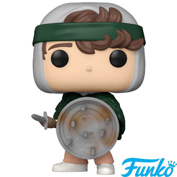 Funko POP #1463 Stranger Things Season 4 Dustin with Shield Figure